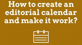How to create an editorial calendar that you would use?