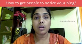 How to get people to notice your blog?